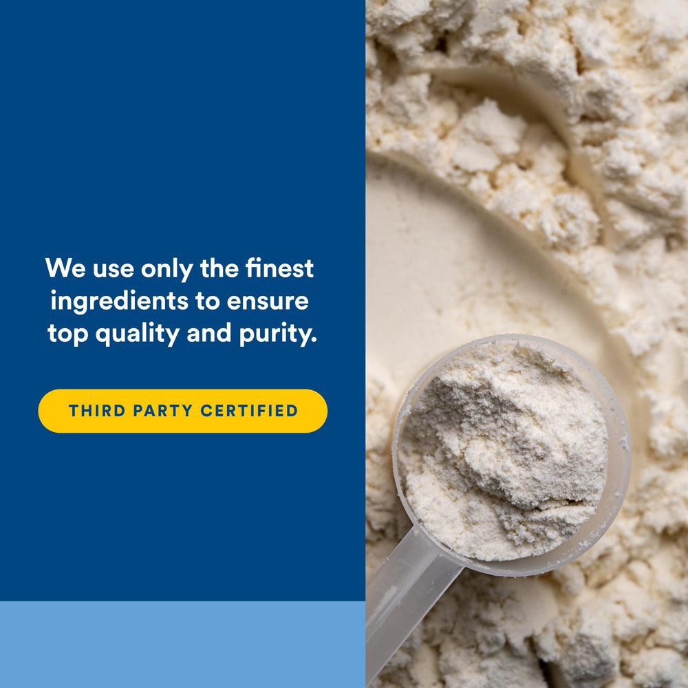 Natural Factors Whey Factors mixer cup demonstrates quick blends for busy mornings