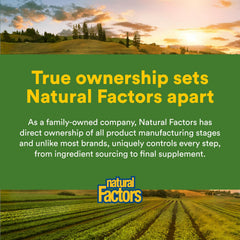 Natural Factors Whole Earth & Sea close-up label highlighting vegan and gluten-free formula