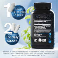 Natural Flow 4X Magnesium ingredient panel lists glycinate taurate malate and orotate