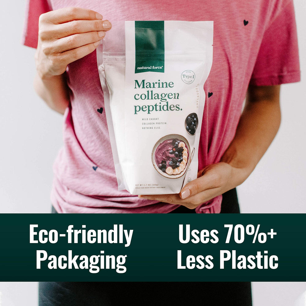 Natural Force Keto and Paleo certified logo on packaging.