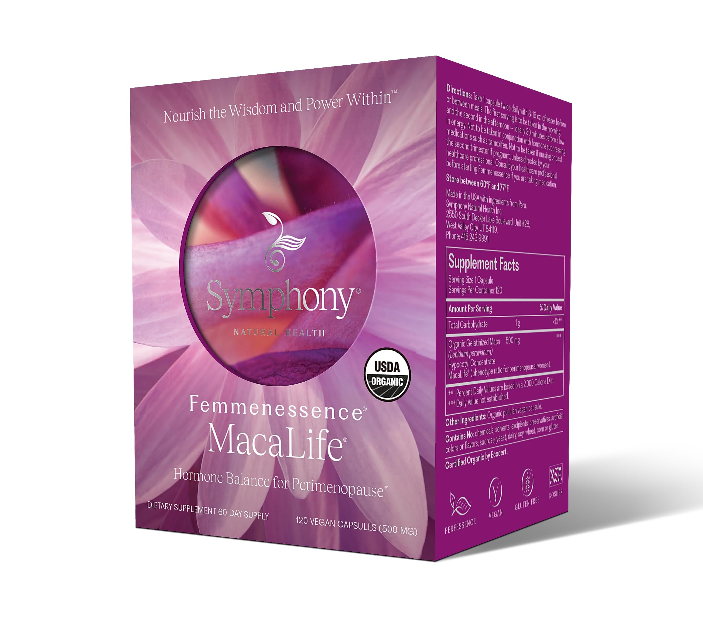 MacaLife dosage guide image promoting a simple daily routine