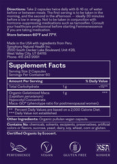 Femmenessence MacaPause blister-pack capsules show freshness