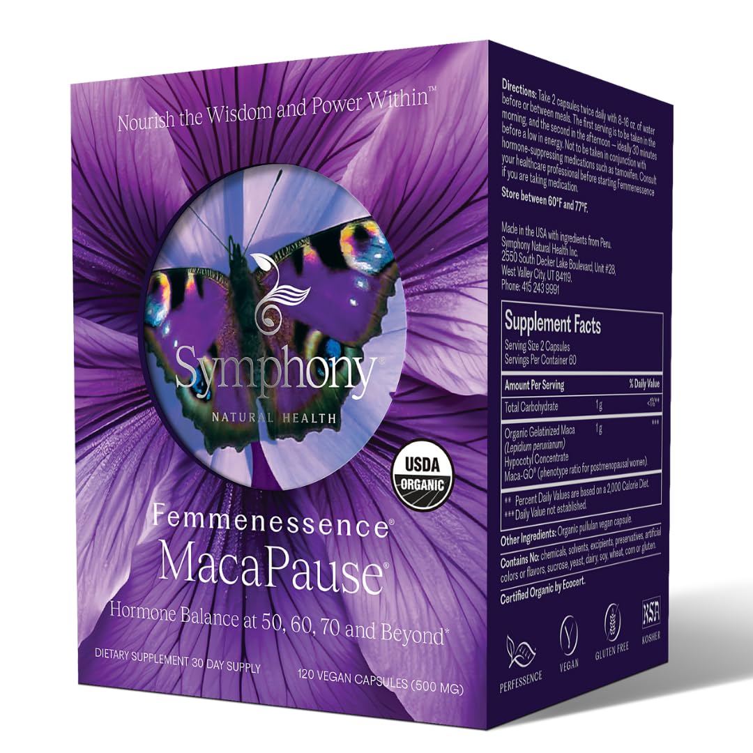 Femmenessence MacaPause sustainable packaging and inks