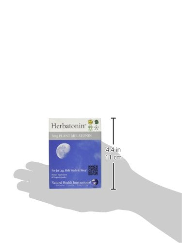 Packaging and bottle design of Herbatonin 60 capsules