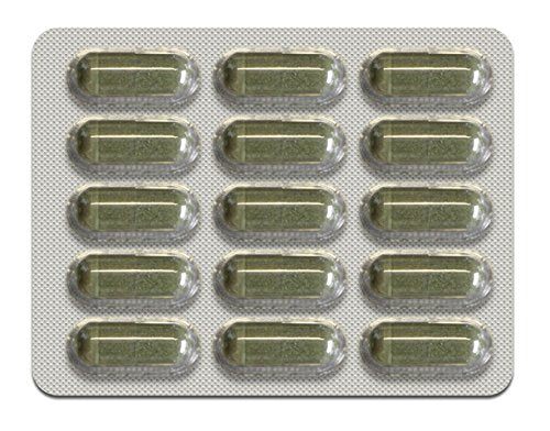 Natural Health International pH Quintessence blister pack demonstrates portable greens