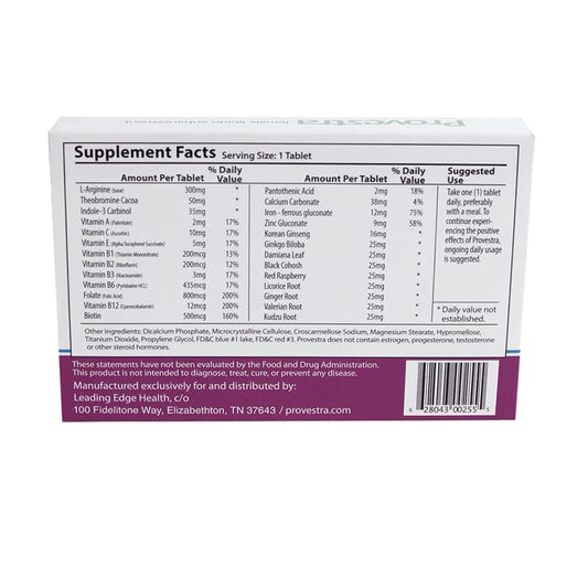 Natural Health Source Provestra tablet close-up for everyday supplementation