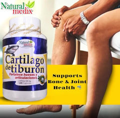 Natural Medix Cartilage highlights Peru origin and purity