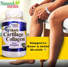 Natural Medix Cartilage purity seal indicates preservative-free quality