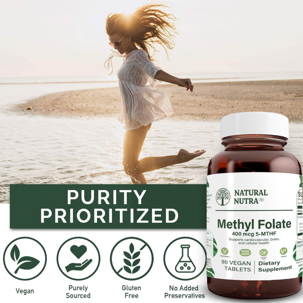 Natural Nutra Amber glass bottle BPA-free packaging emphasizing purity and sustainability