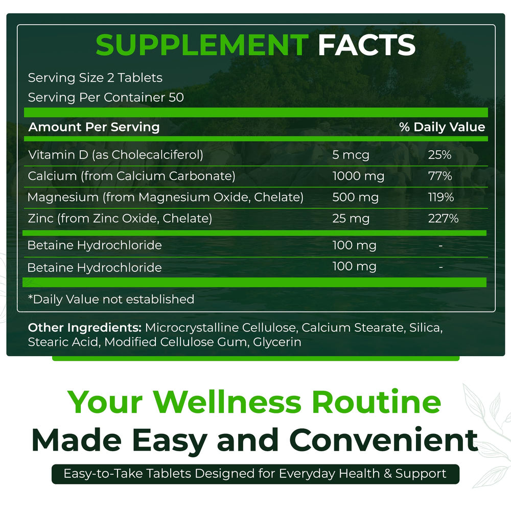 Natural Nutra CMZ bottle back reveals dosage and ingredients for informed daily use.