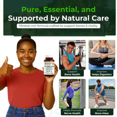 Natural Nutra CMZ bottle pour demonstrating convenient daily dosing.