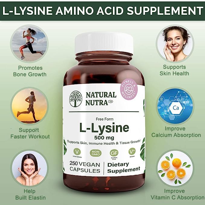 Label shows vegan, non-GMO formula with 500 mg per capsule