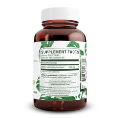 Natural Nutra OptiMSM tablets close-up showing 1000 mg dose.