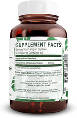 Natural Nutra Red Yeast Rice capsules provide easy daily use for digestive comfort and overall wellness.