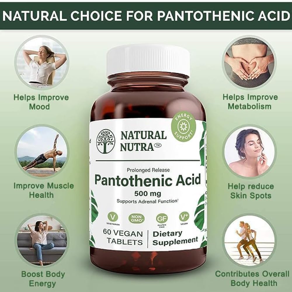 Natural Nutra slow-release technology enables gradual absorption for consistent effects.