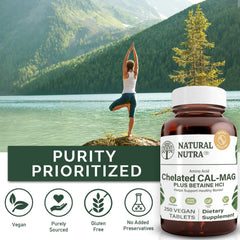 Natural Nutra vegan gluten-free symbols indicating clean ingredients