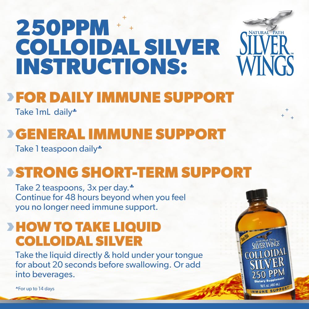 Natural Path Silver Wings bottle label macro emphasizes brand heritage and trusted craftsmanship