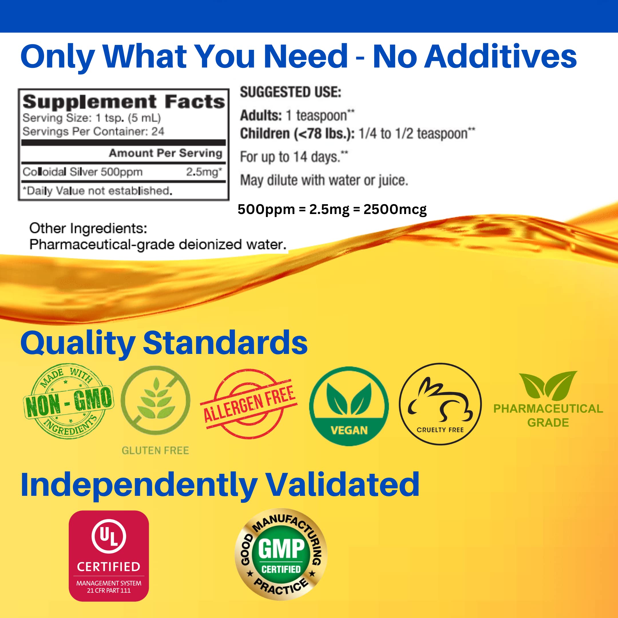Natural Path Silver Wings dropper enabling precise dosing for convenience