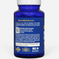 Bottle on a desk suggesting daily routine and memory support