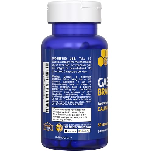 GABA Brain Food as part of a calming sleep routine.