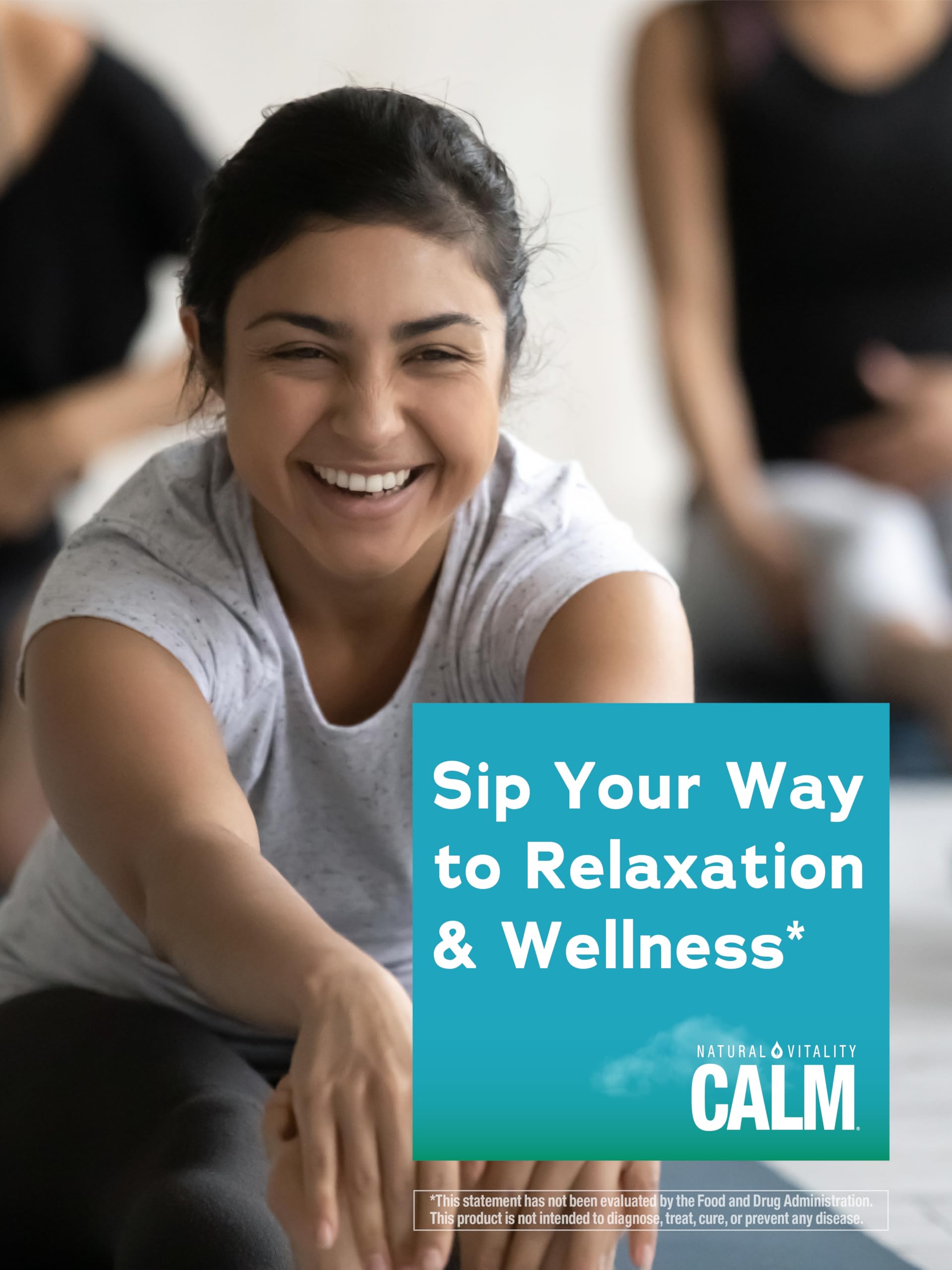 Daily routine with Natural Vitality CALM for calmer days.
