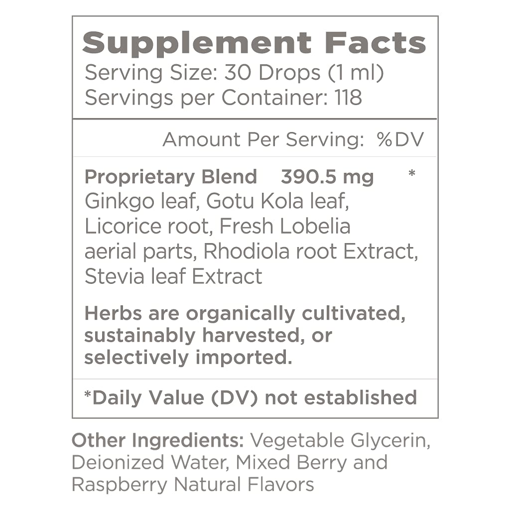 Natural Wellbeing Kids' Attention Gold packaging highlighting USA‑made, GMP‑certified quality