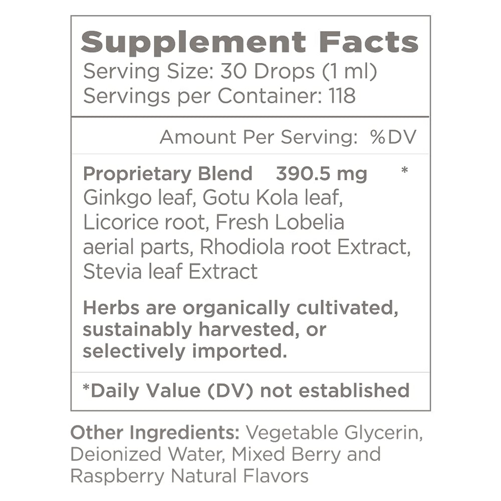 Natural Wellbeing Kids' Attention Gold packaging highlighting USA‑made, GMP‑certified quality
