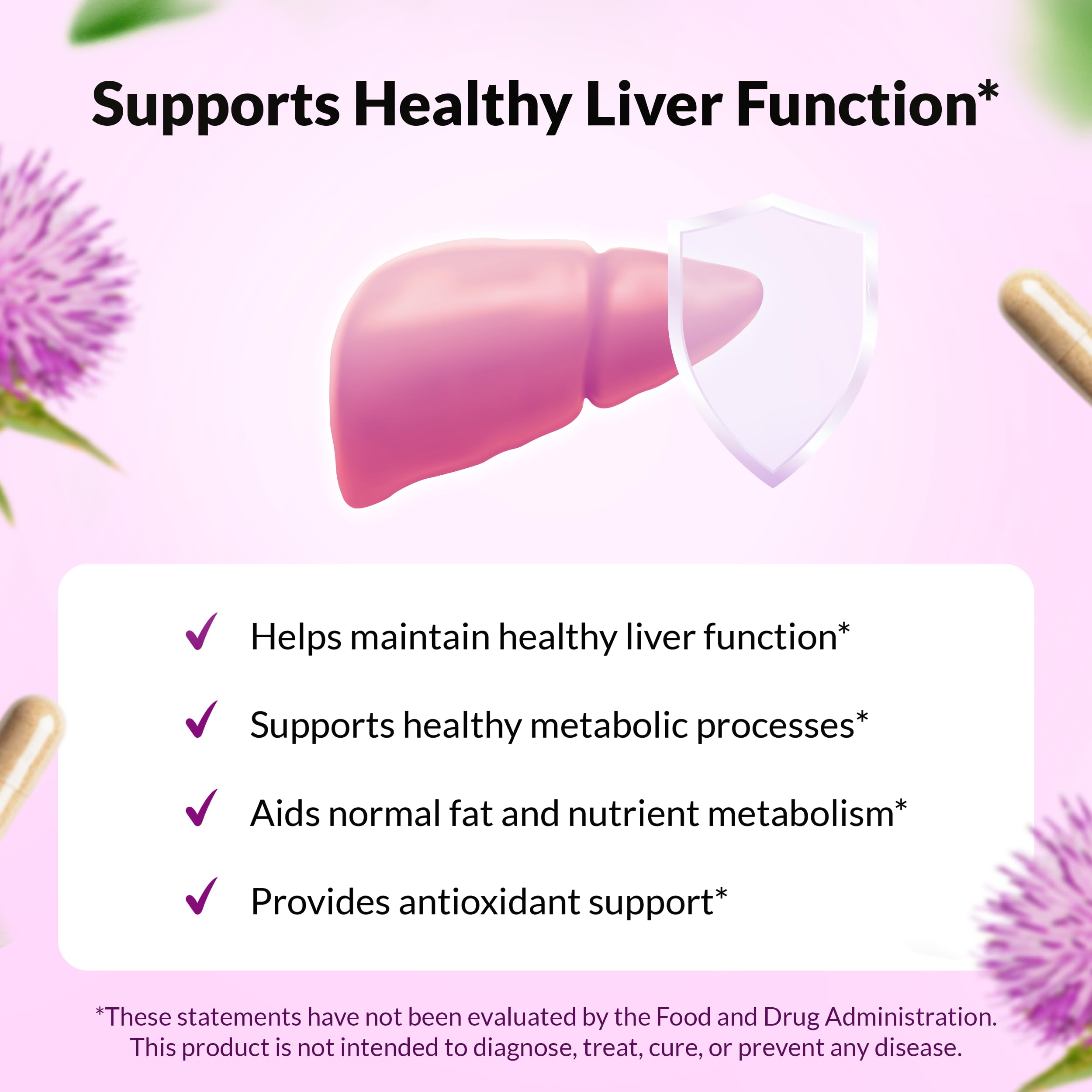 Natural Wellness UltraThistle phytosome-technology for enhanced absorption