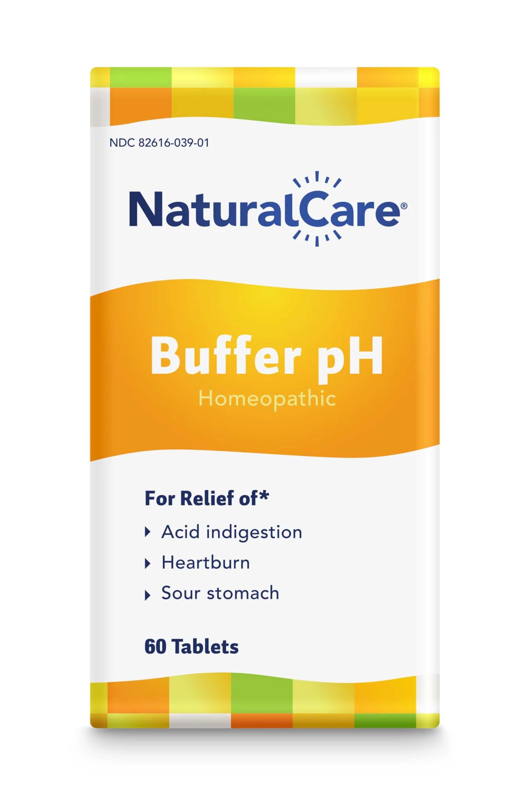 NaturalCare Buffer pH packaging inside box demonstrates discreet, safe homeopathic care