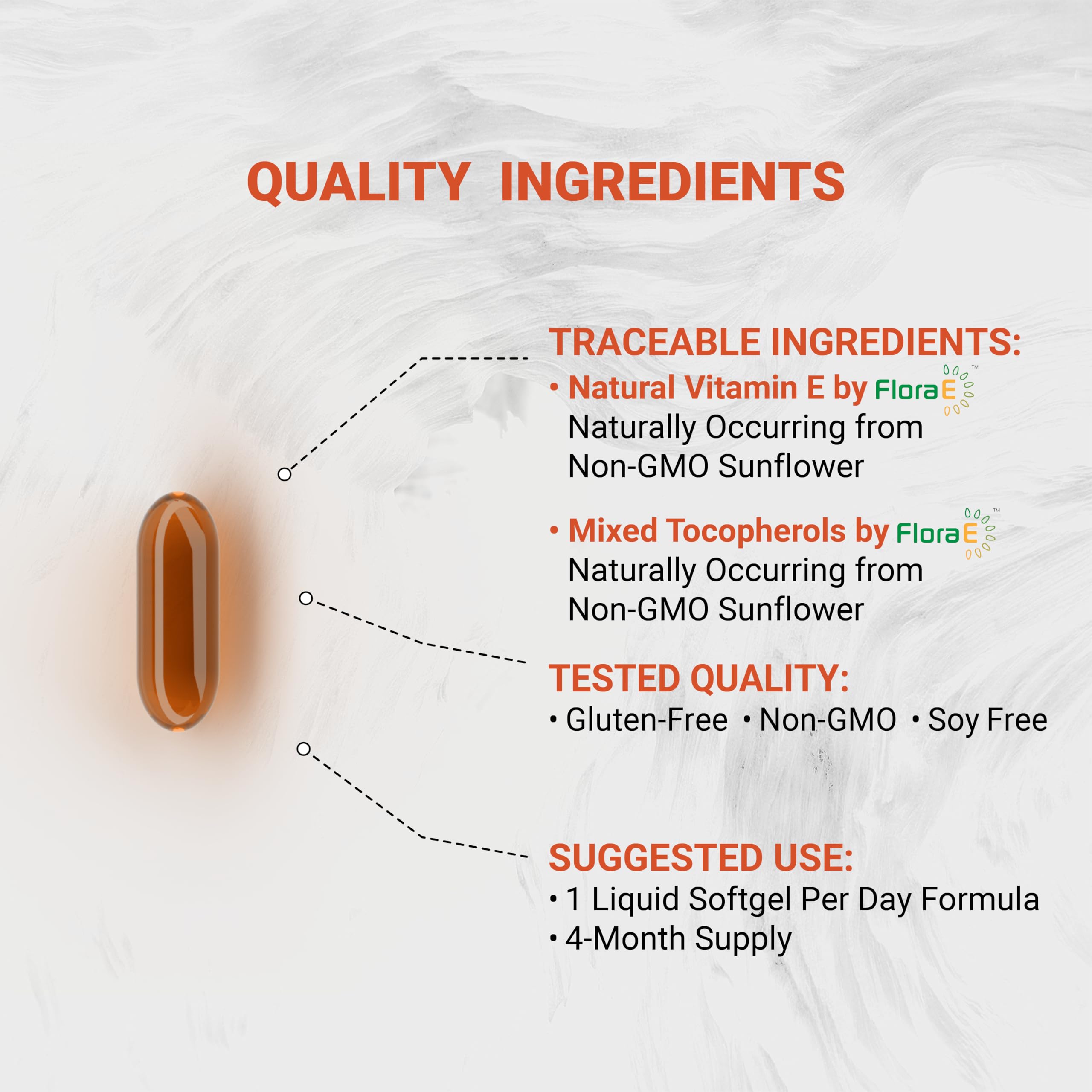 Naturalis Florae sunflower origin extract label emphasizes natural source and purity.