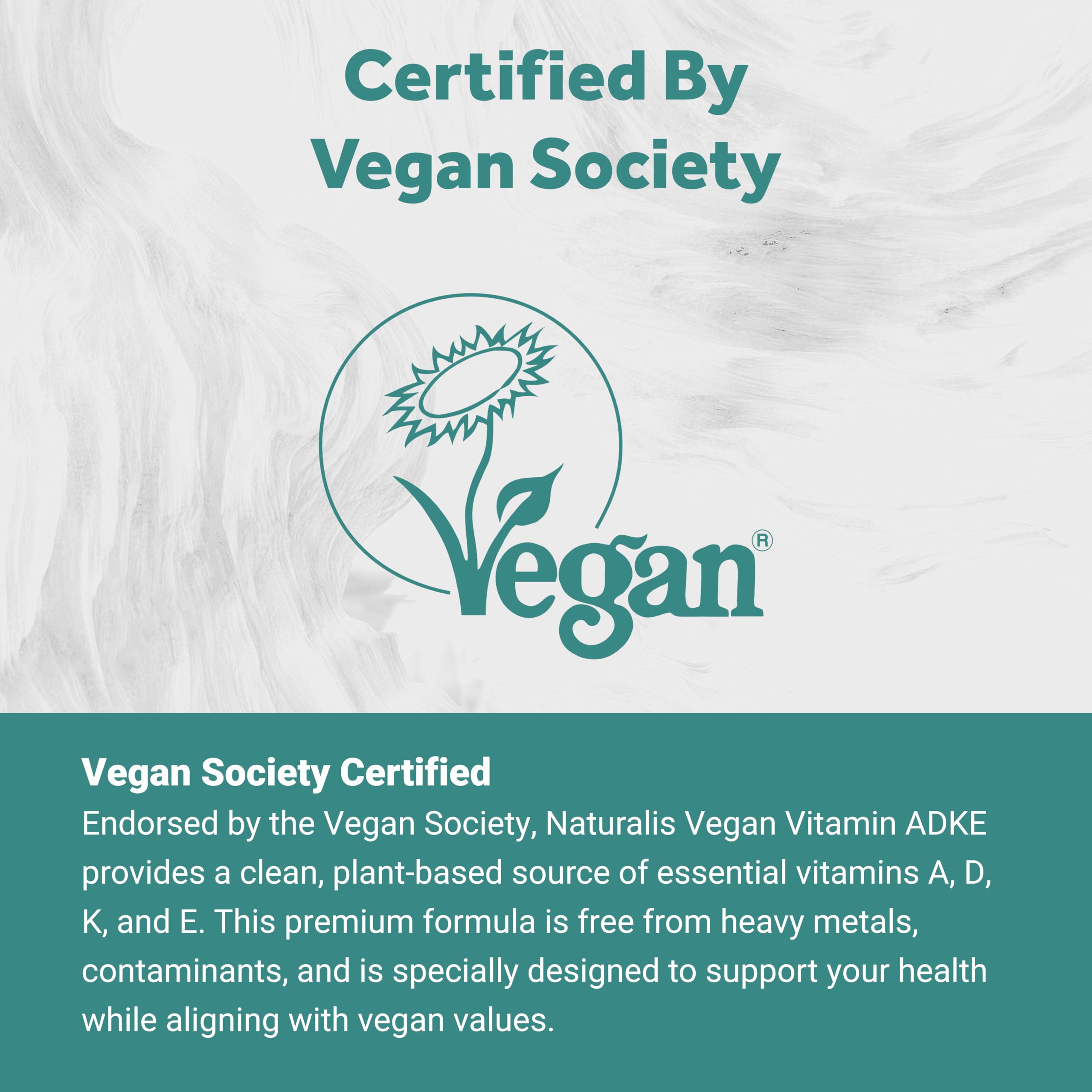 Naturalis ADKE daily-use display emphasizes a 5-in-1 veggie softgel.