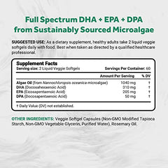 Naturalis vegan Omega-3 bottle front: easy-to-take daily capsules.
