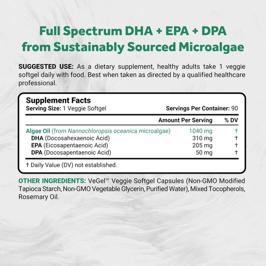 Naturalis vegan omega-3 softgels close-up for daily joint support.
