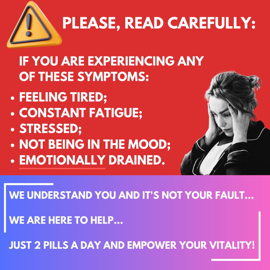Naturall Nut Women Vitality label showing USA-made quality and herbal blend.