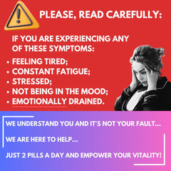 Naturall Nut Women Vitality label showing USA-made quality and herbal blend.