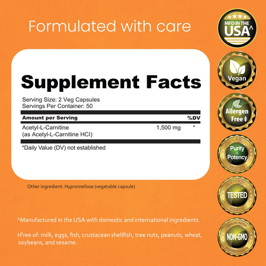 NaturaLife Labs ingredient panel shows clean vegan formula and absence of fillers.