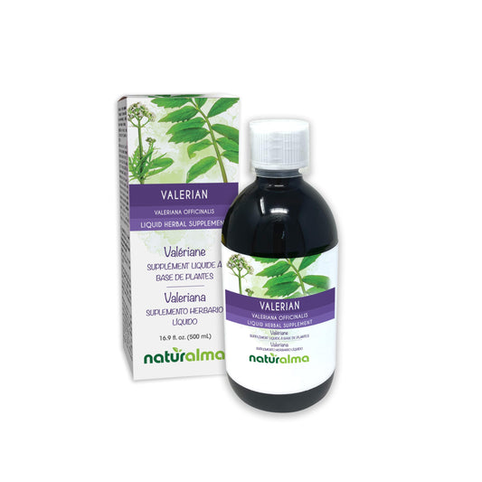 Naturalma valerian root tincture bottle for calm evenings