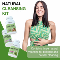 NaturalSlim Bottle with easy-to-swallow capsules for daily use.