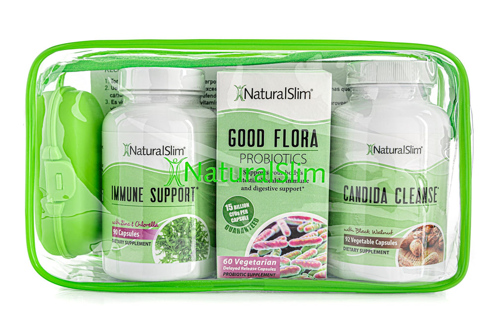 NaturalSlim Travel-friendly box designed for on-the-go cleansing support.