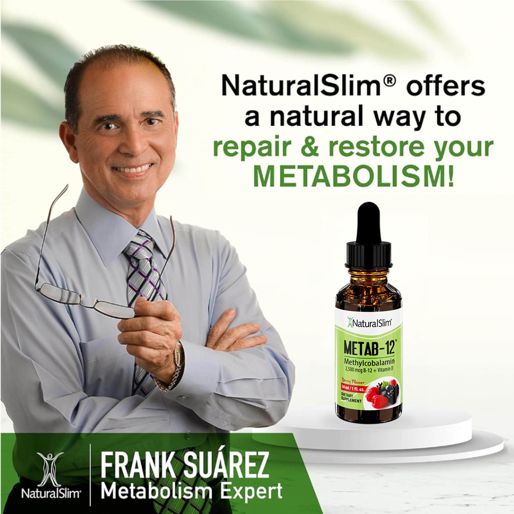 NaturalSlim daily-use drops depicted for mindful energy and focus.