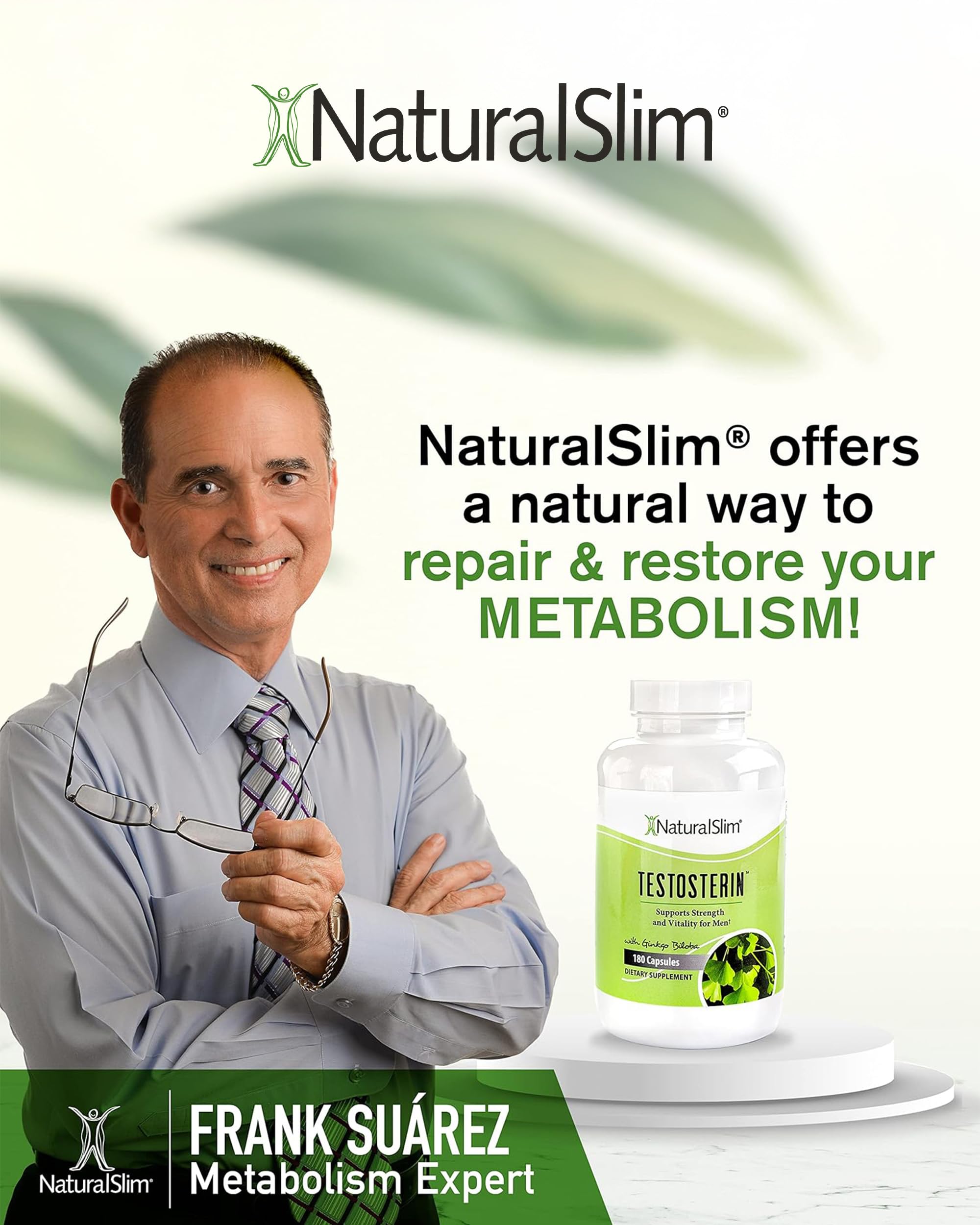 NaturalSlim daily-use scene showing workout and work life.