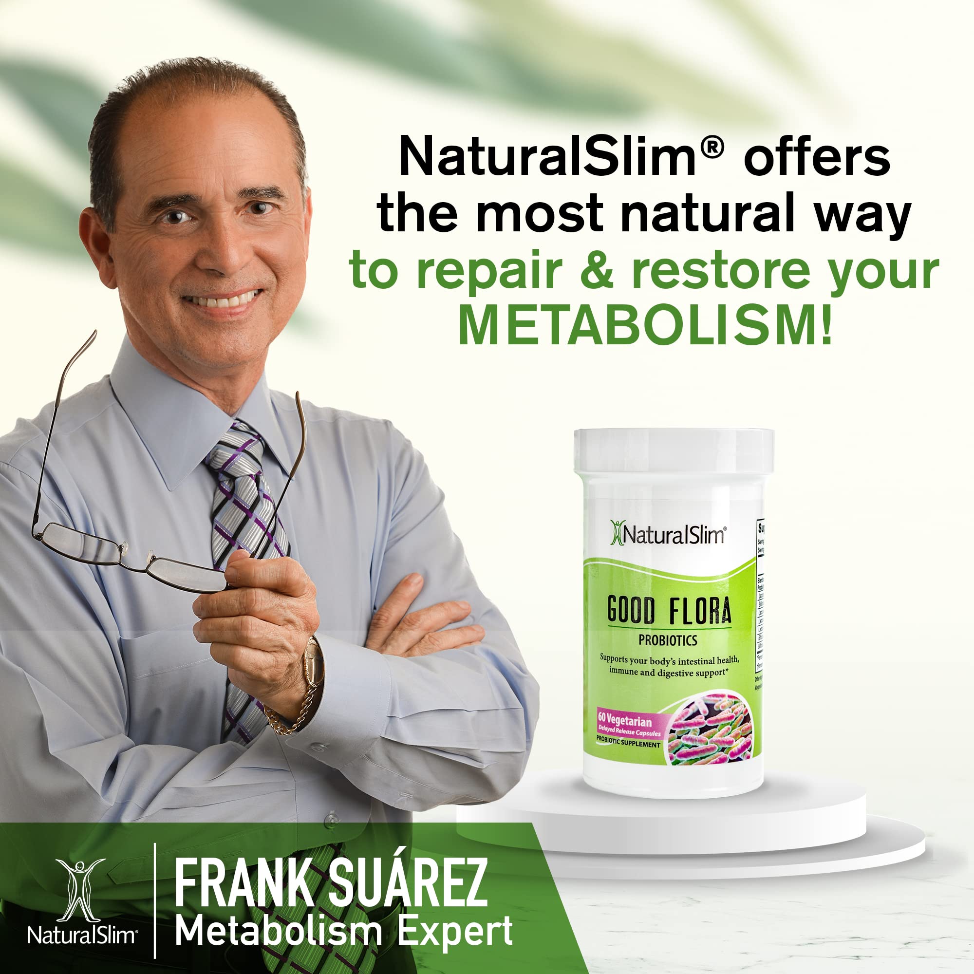 NaturalSlim packaging and capsules support simple daily digestive care