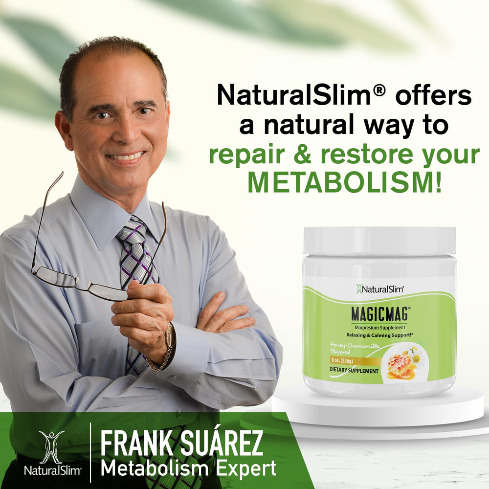 High-absorption magnesium citrate option in NaturalSlim MagicMag