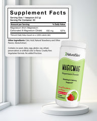 NaturalSlim MagicMag dissolving in water for quick, convenient hydration
