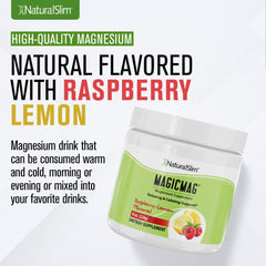 NaturalSlim MagicMag scoop with packaging conveys convenient daily dose and portability.