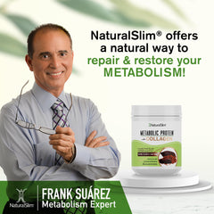 NaturalSlim Metabolic Protein serving demonstrates post-workout nourishment.