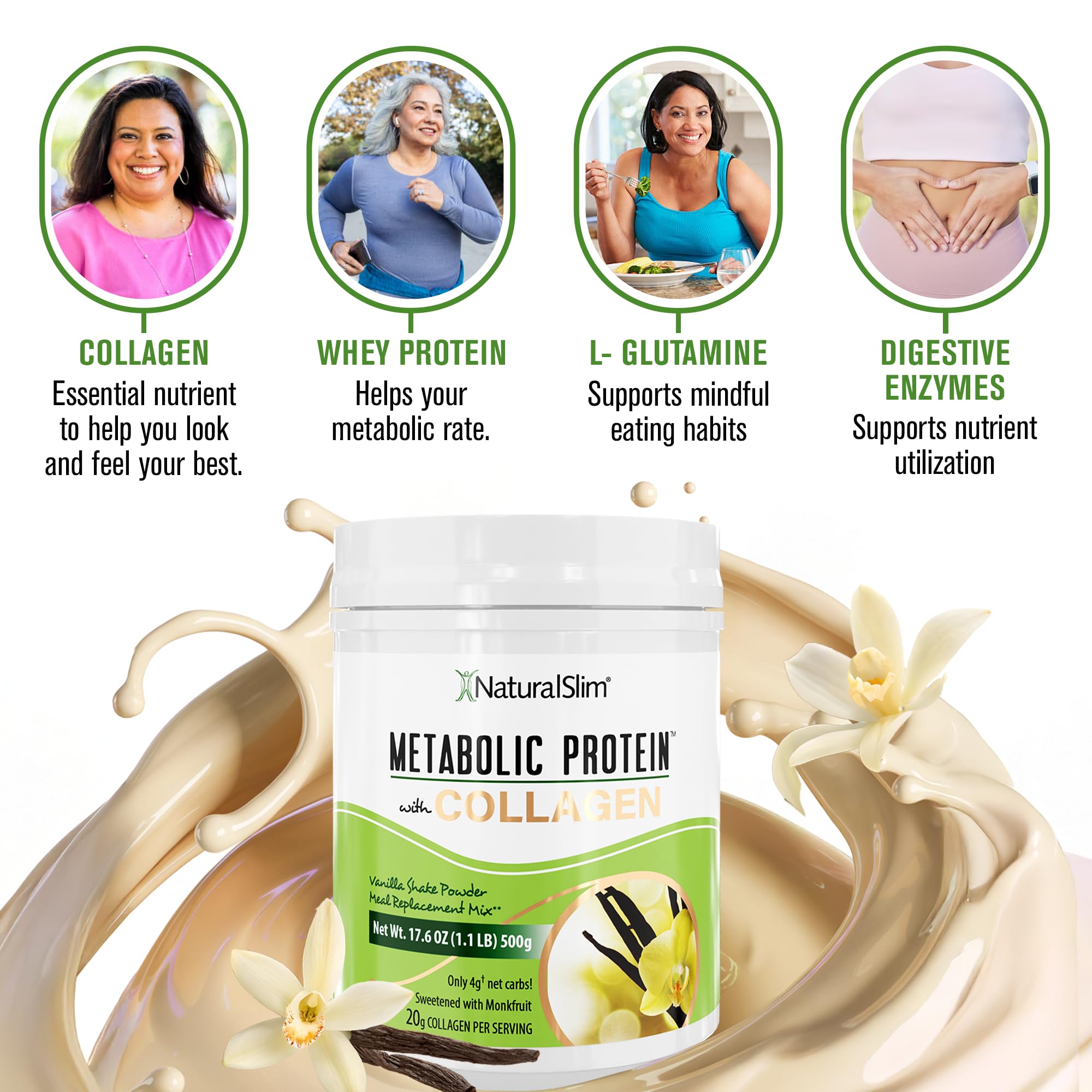 NaturalSlim shaker bottle for on-the-go protein shakes