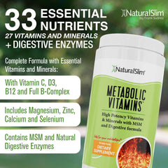 NaturalSlim Metabolic Vitamins daily packet ready for on-the-go nutrition