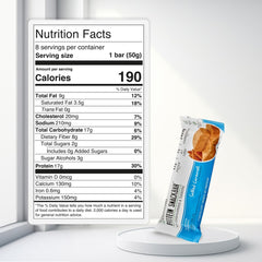 NaturalSlim Salted Caramel bar wrapped for easy on-the-go snacking