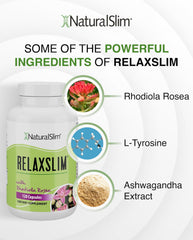 NaturalSlim Relaxslim daily-dose capsules ready for morning routine